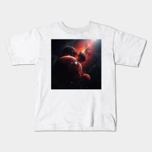 Planetary catastrophe Kids T-Shirt